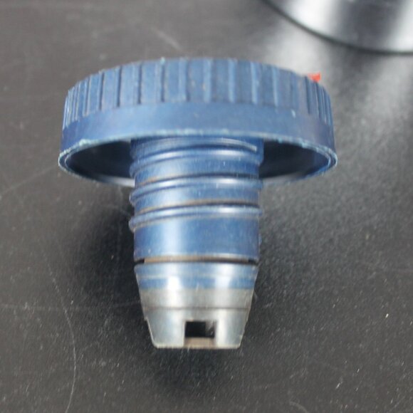 Blue Thermos Vacuum Bottle Model 2480 King Seeley 1 LT Stainless Steel Vintage - Picture 14 of 16